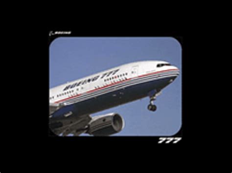 boeing 777 screensaver.